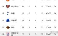 开云下载-埃弗顿主场惨败，英超积分榜上表现不佳